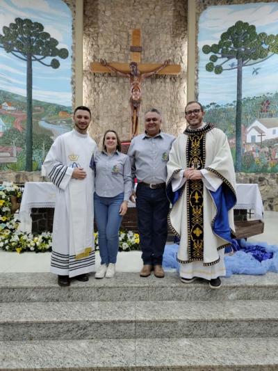 Fé e devoção marcam o 7º dia da Novena em honra a Nossa Senhora Aparecida em Laranjeiras do Sul
